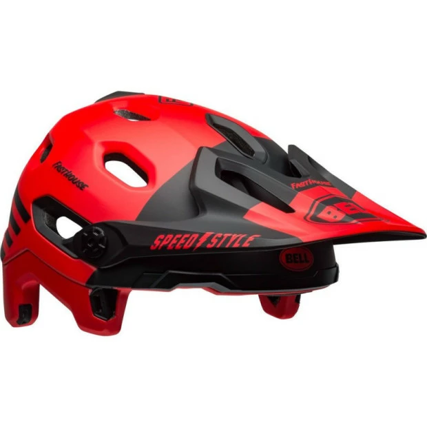 Casque Bell Super DH MIPS Rouge/Noir FastHouse 4 Casque Bell Super DH MIPS Rouge/Noir FastHouse – Image 2