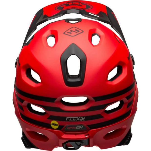 Casque Bell Super DH MIPS Rouge/Noir FastHouse 8 Casque Bell Super DH MIPS Rouge/Noir FastHouse – Image 6