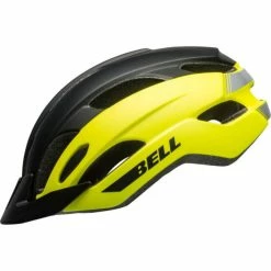 Casque Bell Trace Noir Mat/Jaune Fluo -Pas Cher Casques VTT Magasin casque bell trace noir mat jaune fluo 2
