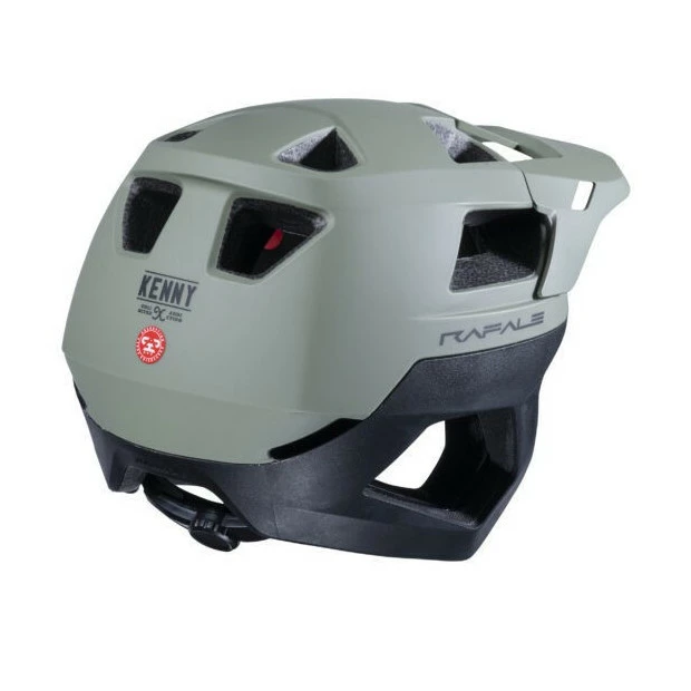 Casque Enduro/All Mountain Kenny Rafale Vert Foncé 5 Casque Enduro/All Mountain Kenny Rafale Vert Foncé – Image 3