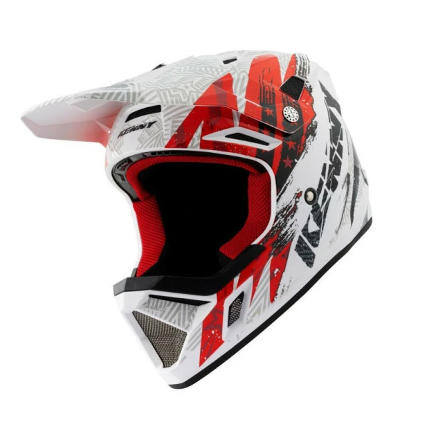 Casque Intégral Kenny Decade Graphic Trash Blanc/Rouge 3 Casque Intégral Kenny Decade Graphic Trash Blanc/Rouge