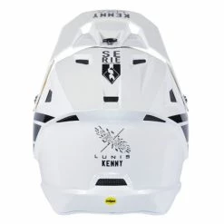 Casque Intégral Kenny Decade MIPS Lunis Blanc/Or -Pas Cher Casques VTT Magasin casque integral kenny decade mips lunis blancor 3