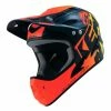 Casque Intégral Kenny Downhill Graphic Orange -Pas Cher Casques VTT Magasin casque integral kenny downhill graphic orange