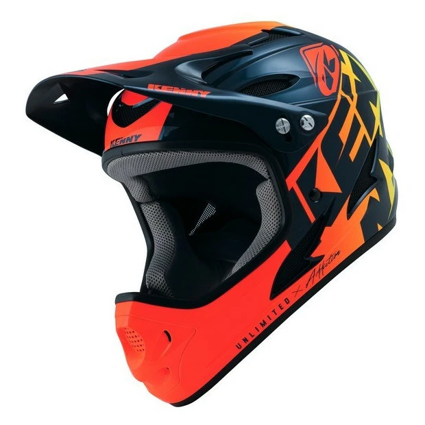 Casque Intégral Kenny Downhill Graphic Orange 3 Casque Intégral Kenny Downhill Graphic Orange