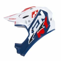 Casque Intégral Kenny Downhill Graphic Patriot (Bleu-Blanc-Rouge) -Pas Cher Casques VTT Magasin casque integral kenny downhill graphic patriot bleu blanc rouge 1