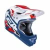 Casque Intégral Kenny Downhill Graphic Patriot (Bleu-Blanc-Rouge) -Pas Cher Casques VTT Magasin casque integral kenny downhill graphic patriot bleu blanc rouge