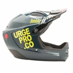 Casque Integral Urge BombAir - Bleu/Vert