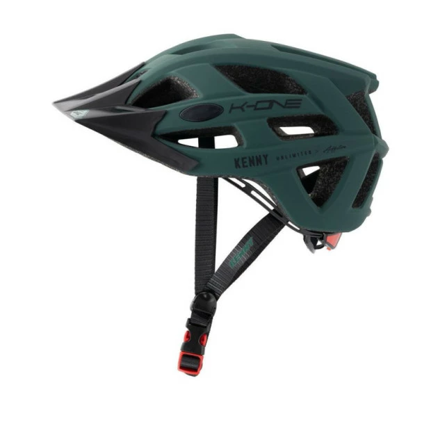 Casque VTT Kenny K-One Vert Foncé 4 Casque VTT Kenny K-One Vert Foncé – Image 2