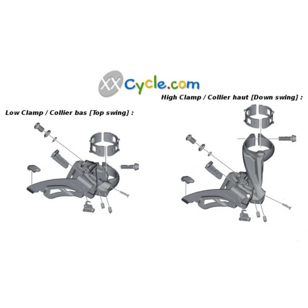 Dérailleur Avant Shimano Deore XT FD-M8000-L - Side Swing 4 Dérailleur Avant Shimano Deore XT FD-M8000-L - Side Swing – Image 2