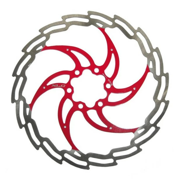 Disque De Frein XLC Ø 203 Mm, Argent/rouge 3 Disque De Frein XLC Ø 203 Mm, Argent/rouge