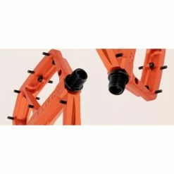 Pédales VTT Look Trail Roc+ Orange -Pas Cher Casques VTT Magasin pedales vtt look trail rock orange 2