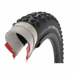 Pneu VTT Electrique Pirelli Scorpion E-MTB Mixed Terrain 27,5x2,6" Noir -Pas Cher Casques VTT Magasin pneu vtt electrique pirelli scorpion e mtb mixed terrain 275x26 noir 2