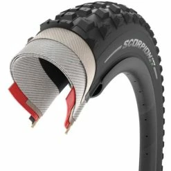 Pneu VTT Electrique Pirelli Scorpion E-MTB Rear 29x2,6" Noir -Pas Cher Casques VTT Magasin pneu vtt electrique pirelli scorpion e mtb rear 29x26 noir 2