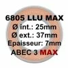 Roulement Enduro Bearings 6805 LLU MAX - 25x37x7 -Pas Cher Casques VTT Magasin roulement enduro bearings 6805 llu max 25x37x7