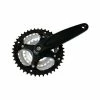 Stronglight VTT Pédalier Argos - 3x9 Vitesses -Pas Cher Casques VTT Magasin stronglight pedalier vtt argos